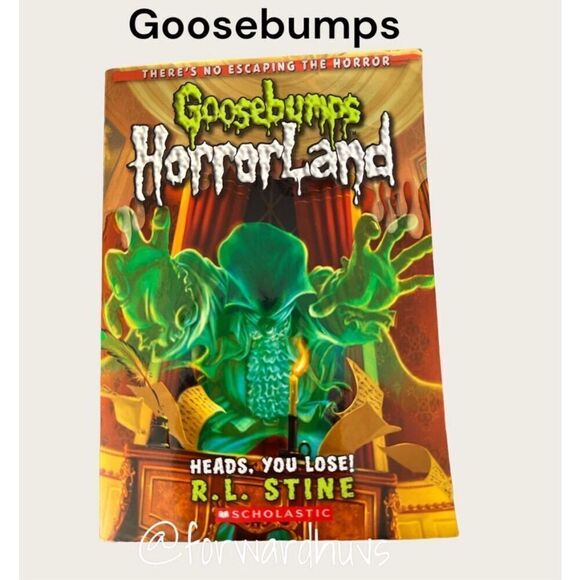 Goosebumps HorrorLand | R.L. Stine | Heads, You Lose | 2010 - Picture 1 of 9